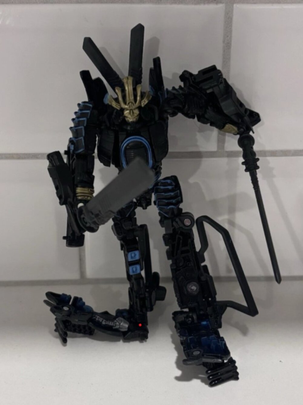 Hasbro Transformers Toys Studio Series 45 Deluxe Class drift incomplete